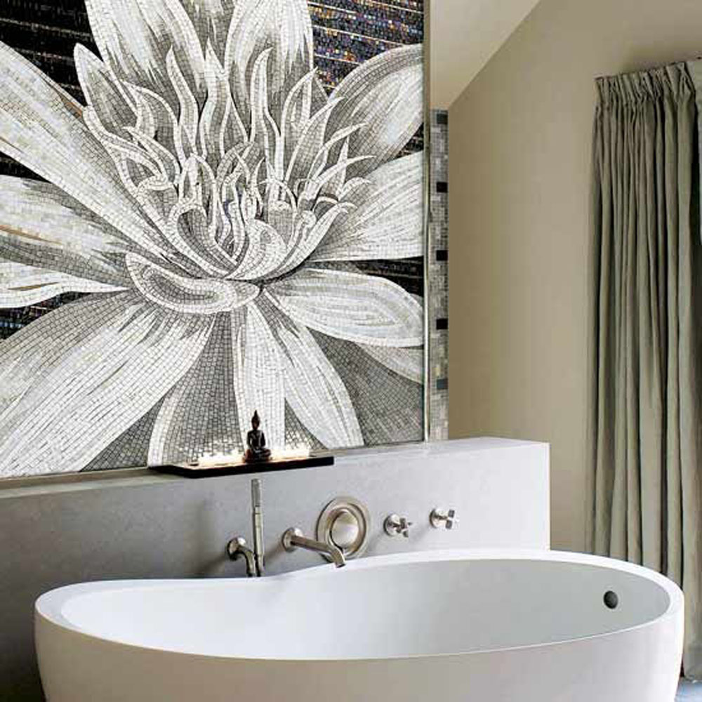Картина в ванную комнату. Sicis мозаика панно. Декоративное панно в ванную. Панно для ванной комнаты. Мозаичное панно для ванной комнаты.